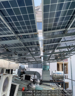 Hệ thống Điện Năng Lượng Mặt Trời 36.16kW -3P sử dụng cho nhà hàng Hoa