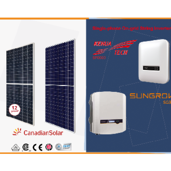 HỆ 5KWP NLMT - TIÊU CHUẨN