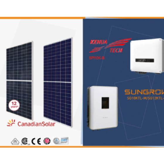 HỆ 10KWP NLMT - TIÊU CHUẨN