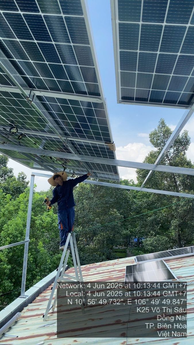 Hệ thống Điện Năng Lượng Mặt Trời 36.16kW -3P sử dụng cho nhà hàng Hoa