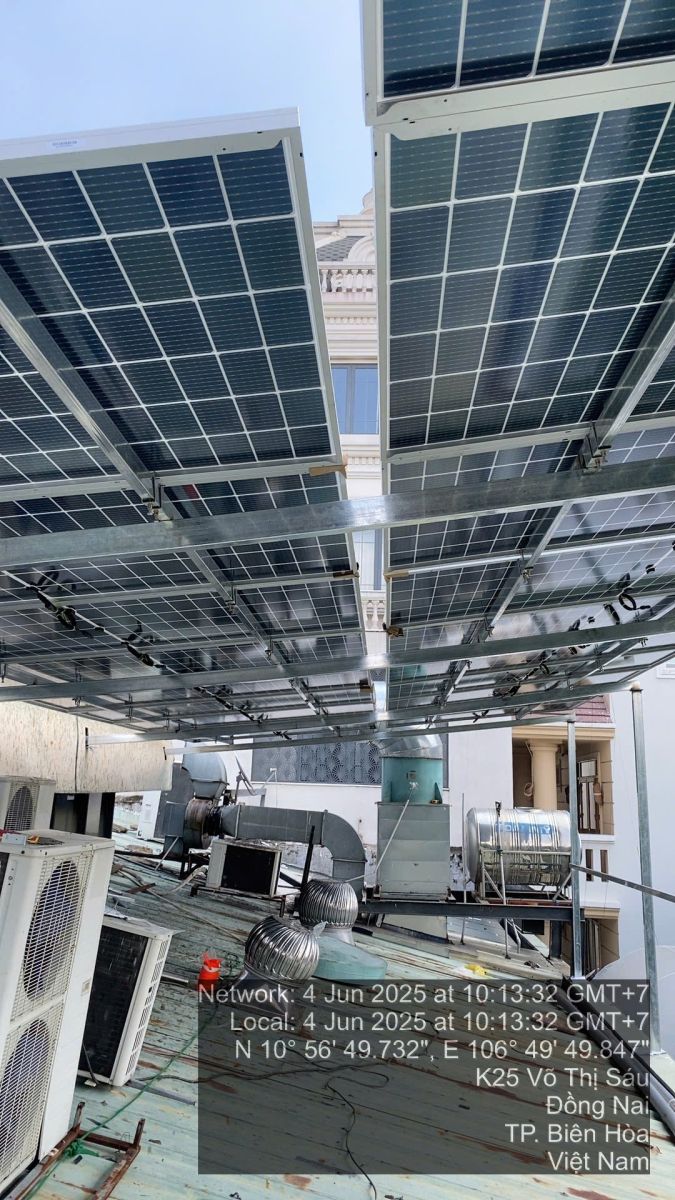 Hệ thống Điện Năng Lượng Mặt Trời 36.16kW - 3P sử dụng cho nhà hàng Hoa