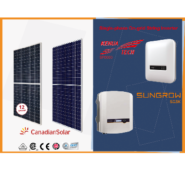 HỆ 5KWP NLMT - TIÊU CHUẨN
