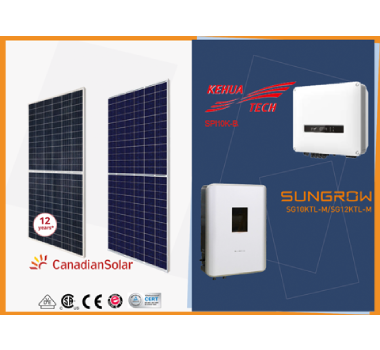 HỆ 10KWP NLMT - TIÊU CHUẨN
